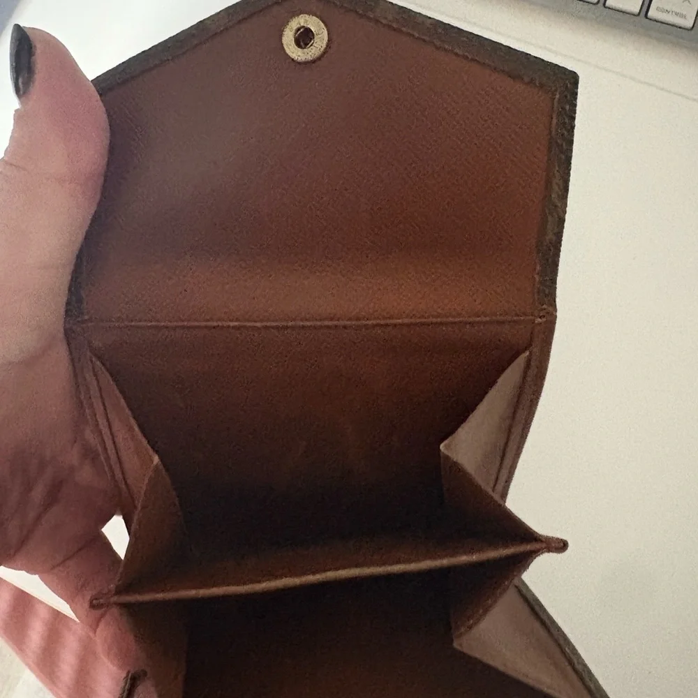 Louis Vuitton Dark Brown Monogram Wallet - Picture 9 of 16